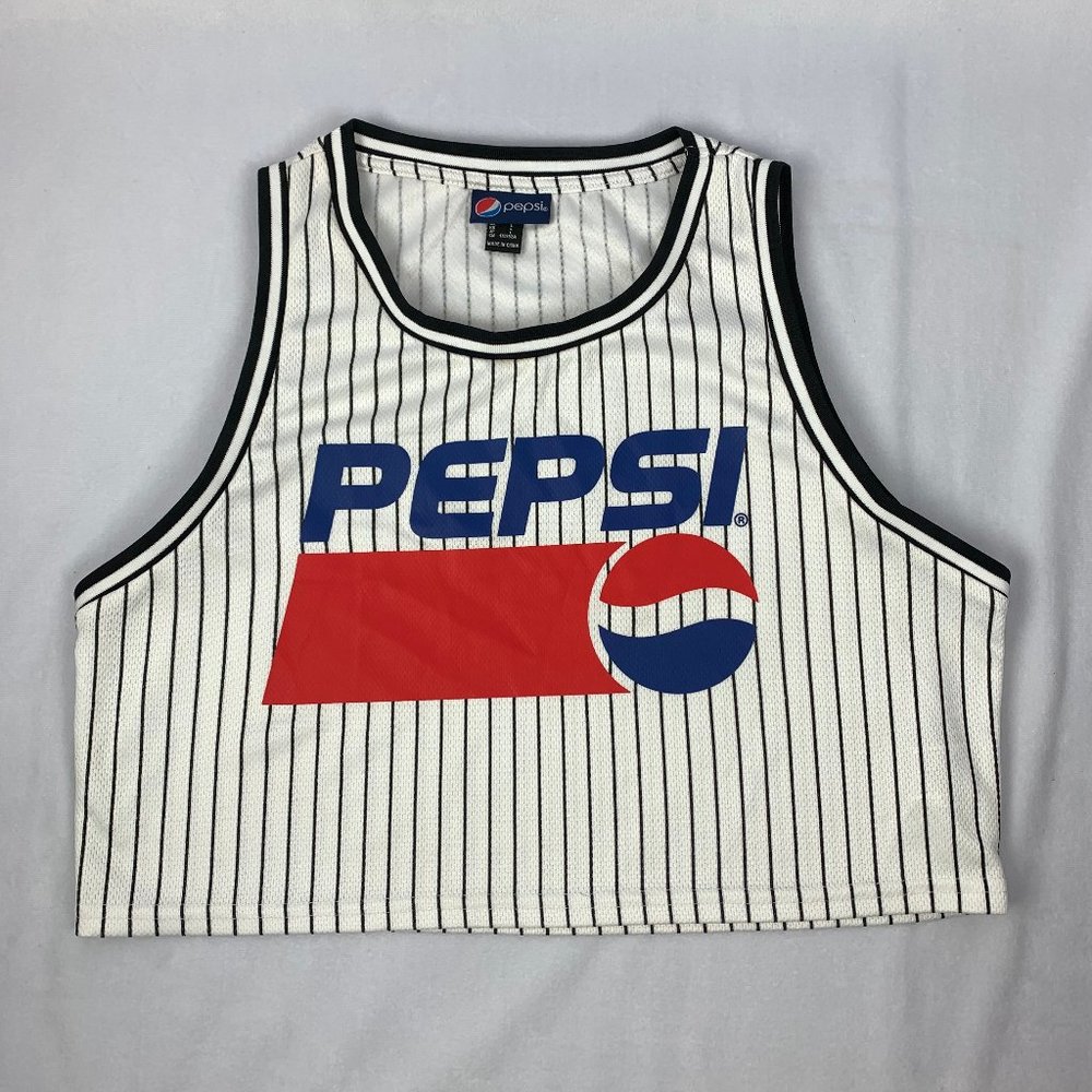 Pepsi Crop Top Size L